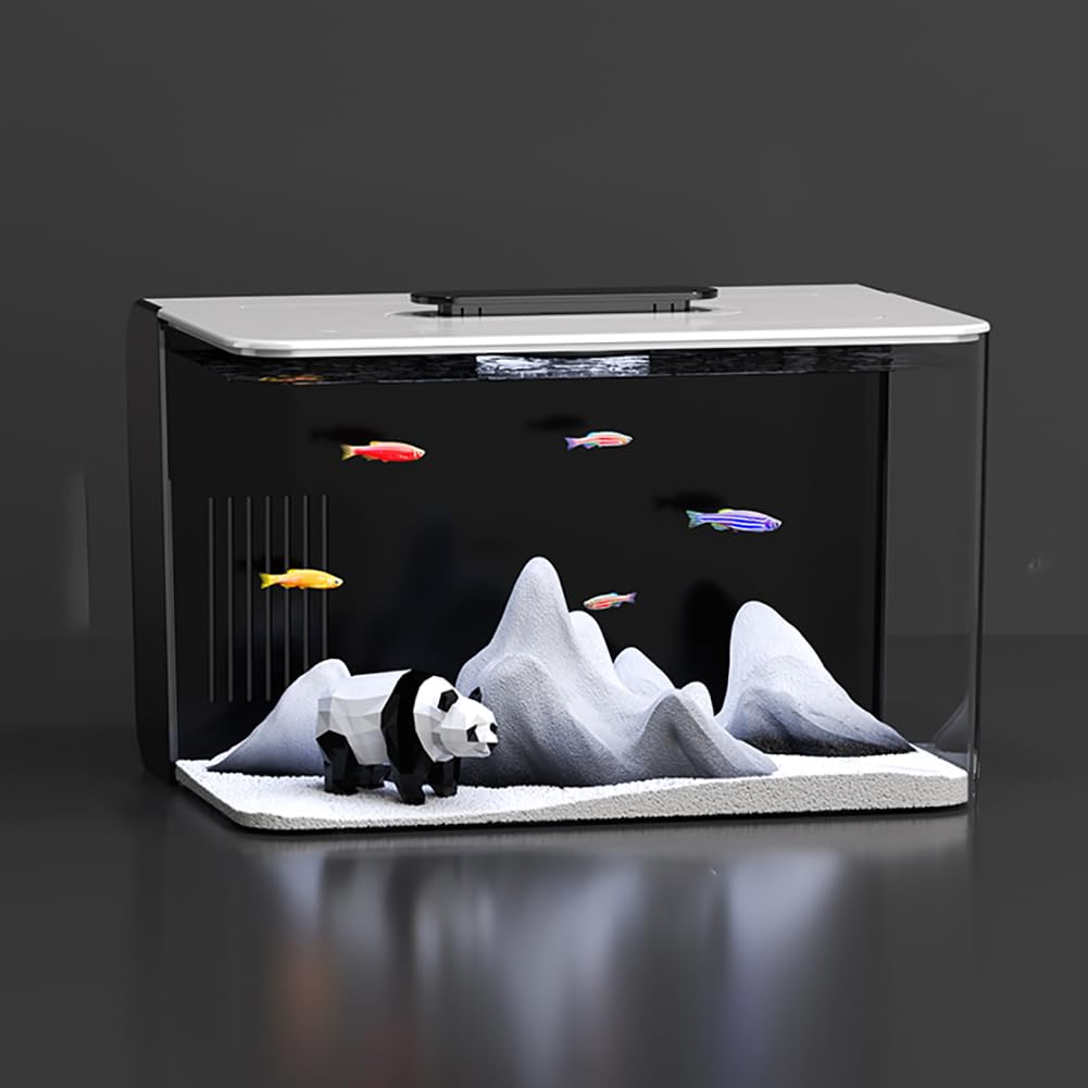 3 Gallon Transparent Self-Cleaning Acrylic Aquarium X16938