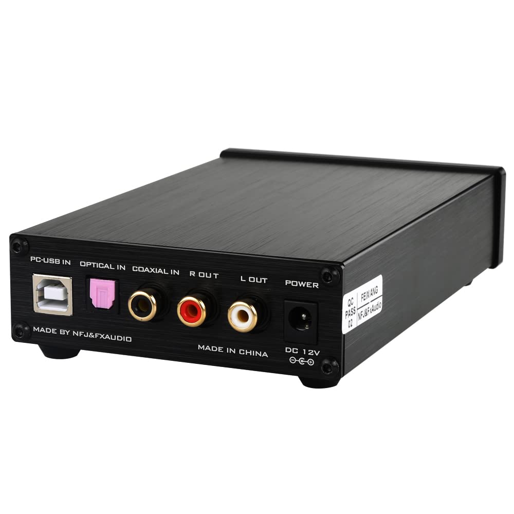 Black 24Bit/96KHz Digital Audio Decoder Headphone Amplifier S84600