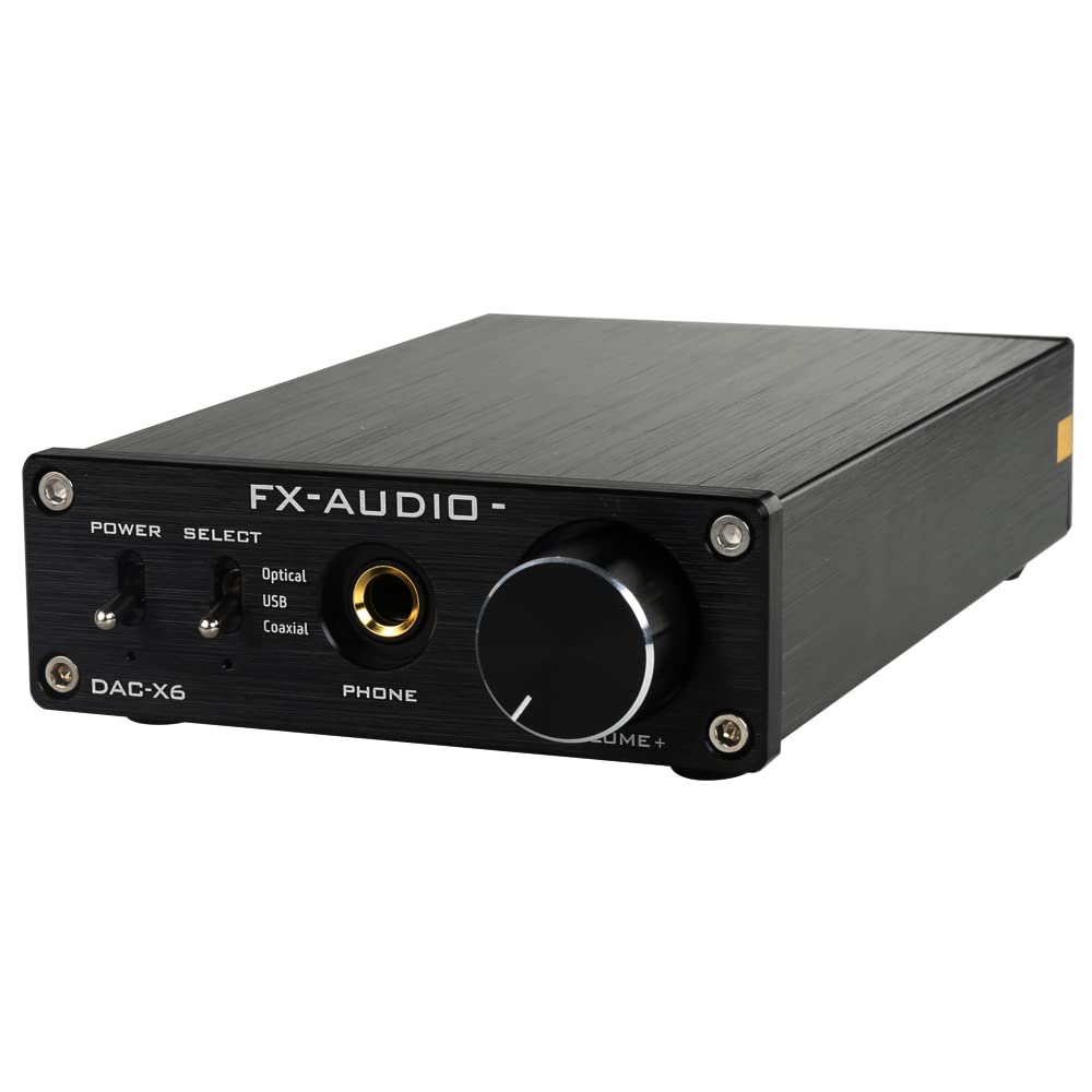 Black 24Bit/96KHz Digital Audio Decoder Headphone Amplifier S84600