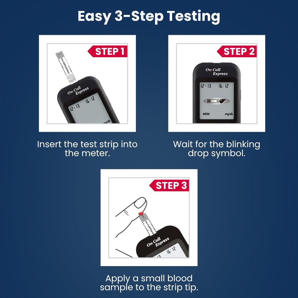 Blood Glucose Test Strips 50 Count G67088