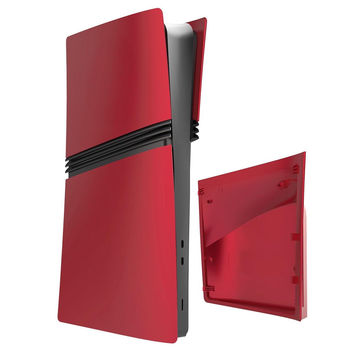 Red PS5 Pro Console Cover Plates Q256241