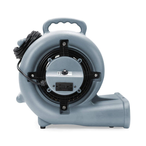 3 Speed 1/3 HP Industrial Floor Fan with 2 GFCI Outlets U94488