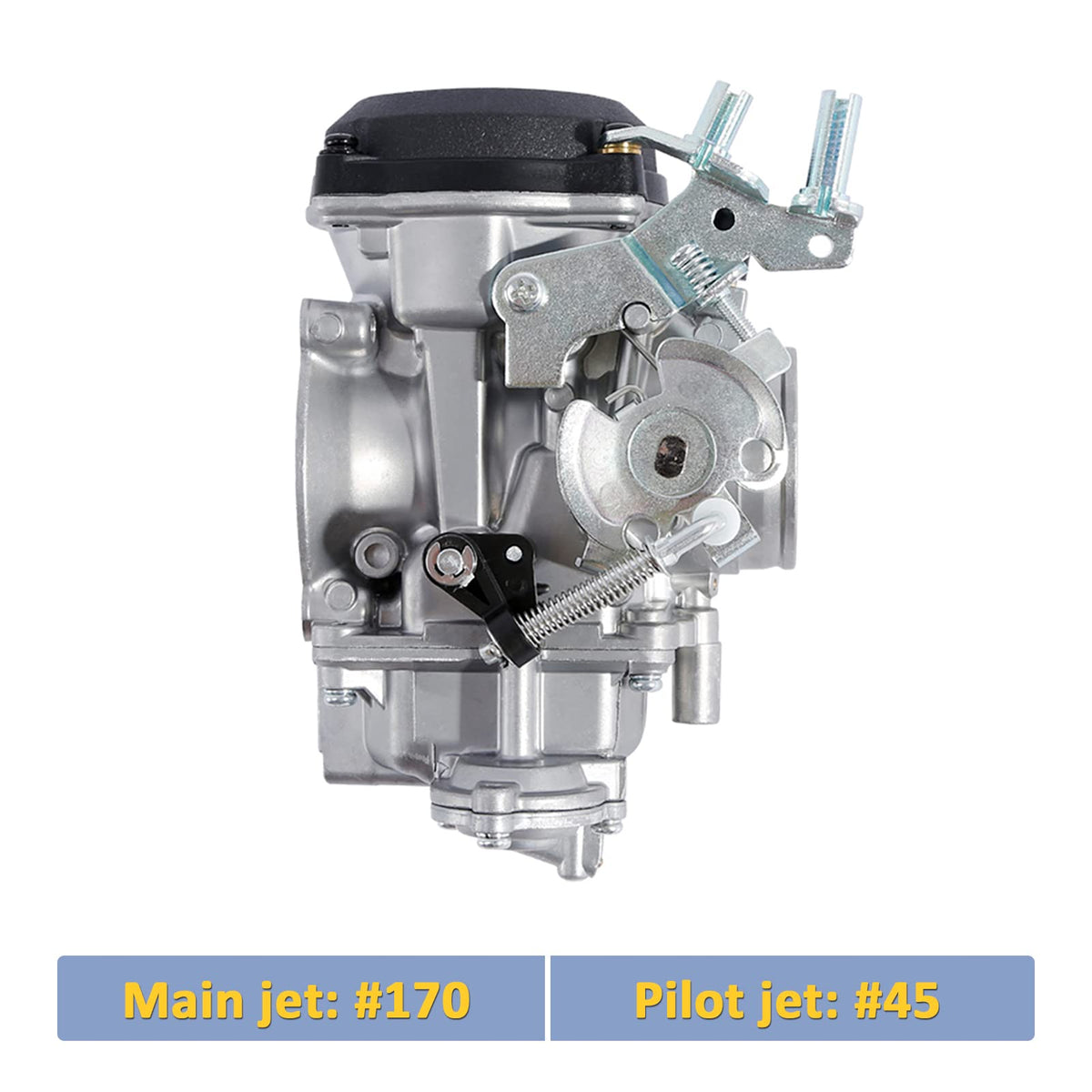 CV40 Carburetor with Fuel Filter Spark Plug Jets A52126
