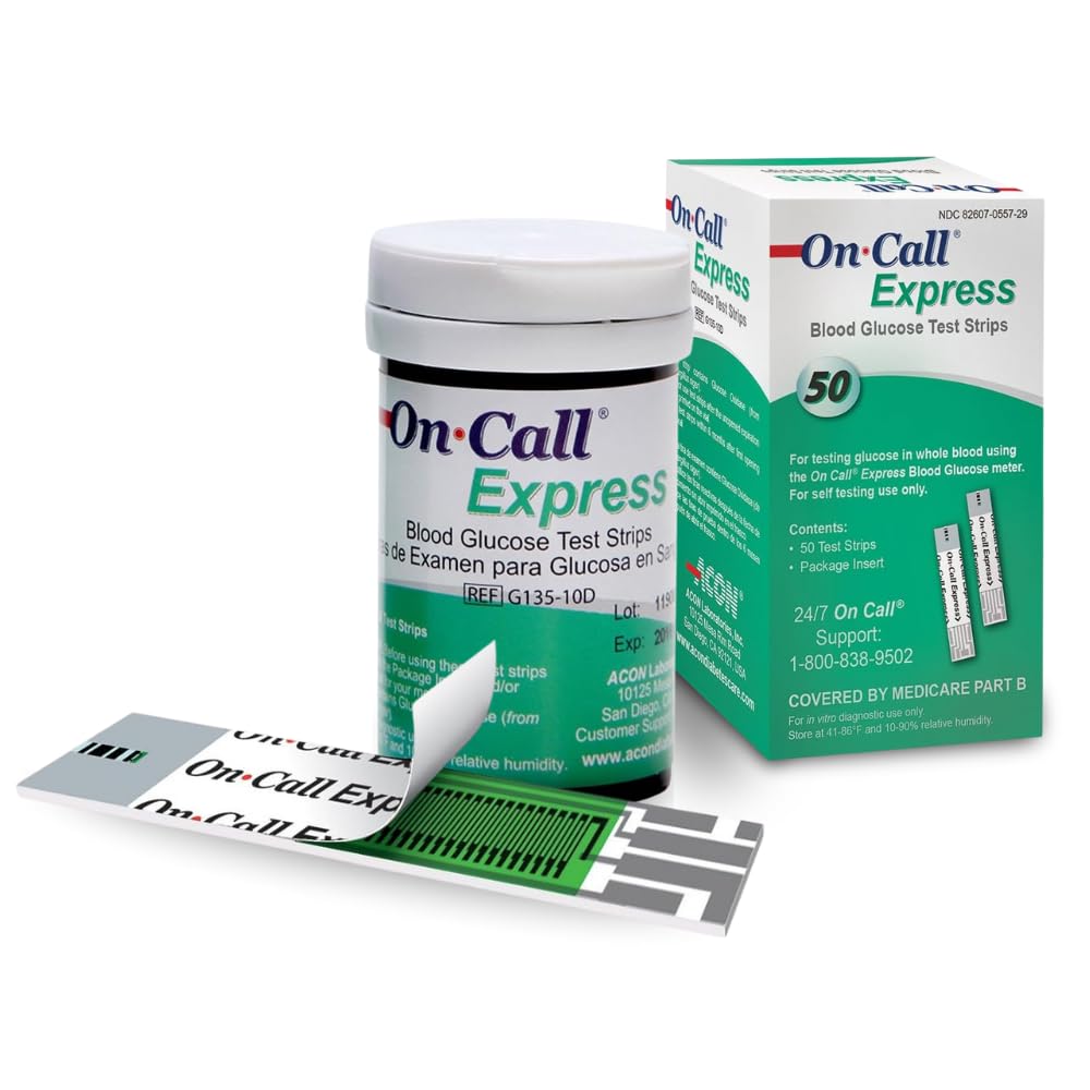 Blood Glucose Test Strips 50 Count G67088