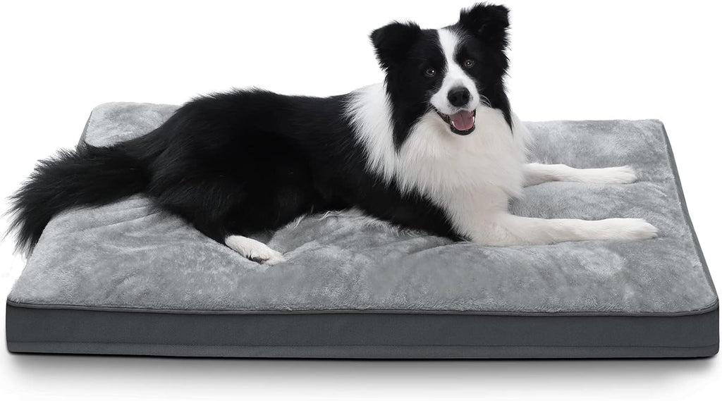 Large Plush Dog Bed with Washable Cover S213