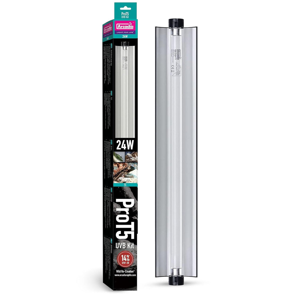 24" 24 Watts 14% UVB Reptile Light Fixture Kit Q193501