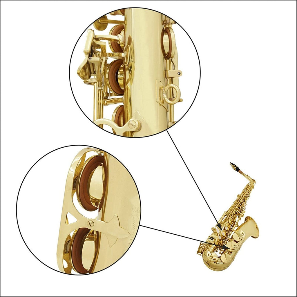 Golden E Flat Alto Saxophone Set X878