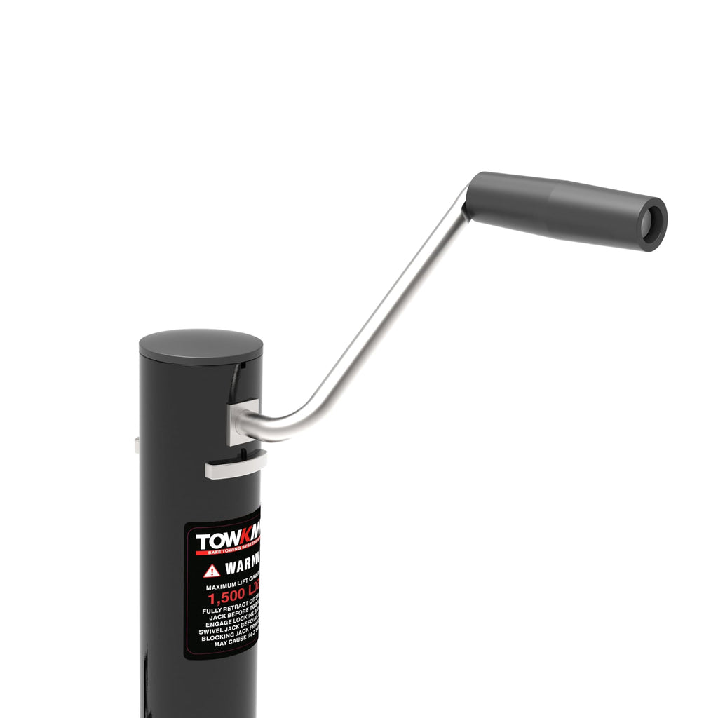 6" Dual-Wheel Trailer Jack, 1500lbs, 13" Lift P511