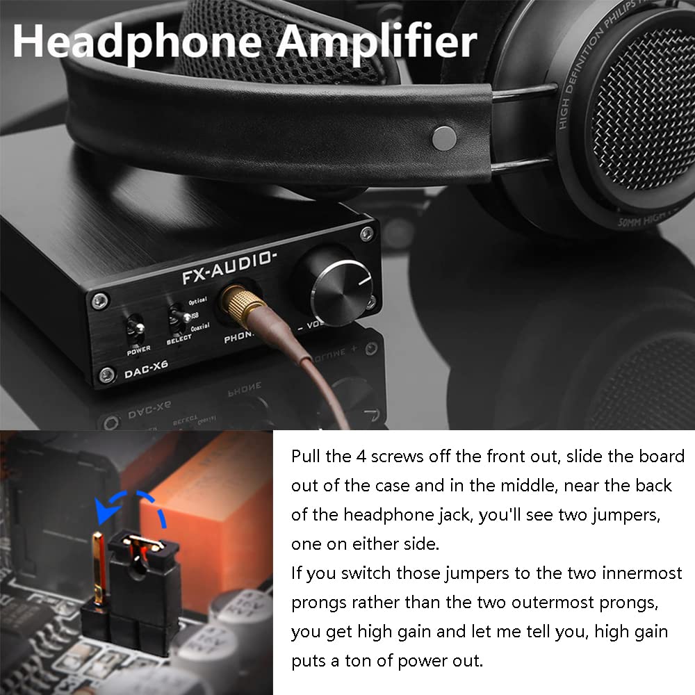 Black 24Bit/96KHz Digital Audio Decoder Headphone Amplifier S84600