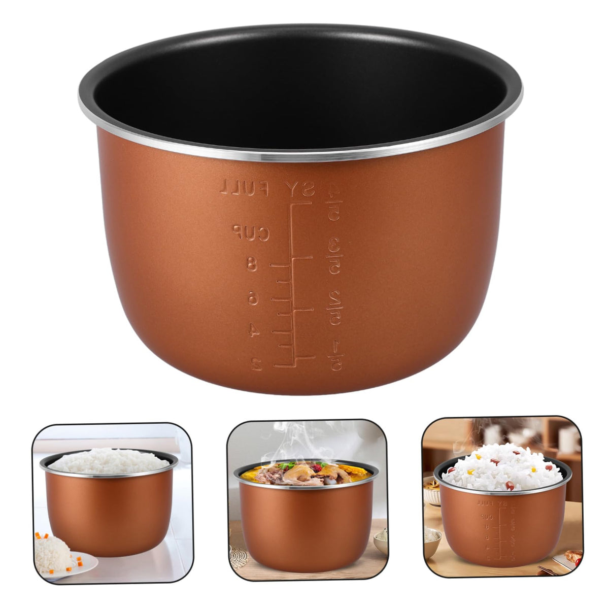 4L 2L Non-stick Aluminum Alloy Rice Cooker Inner Pot X270