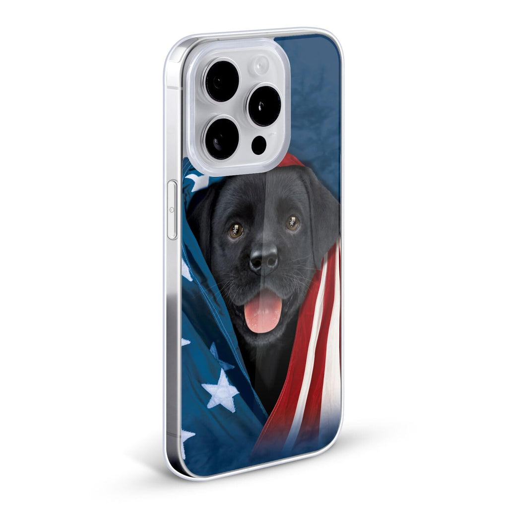 Black Labrador Gel Case Compatible with iPhone 12 Mini A40400