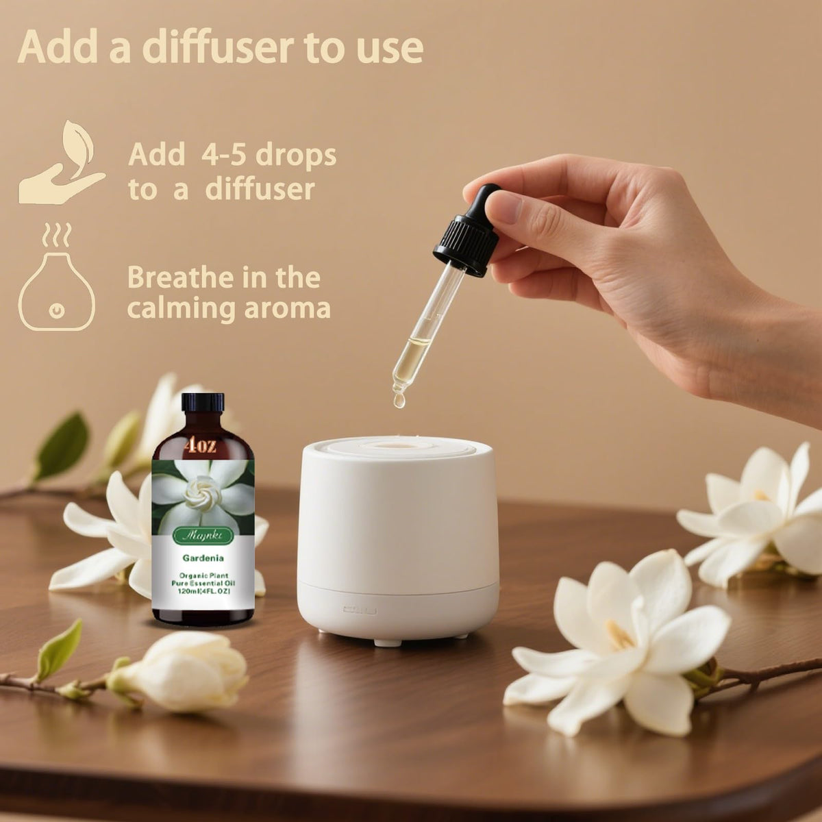 Lavender & Gardenia 16oz & 4oz Diffuser Set P14288