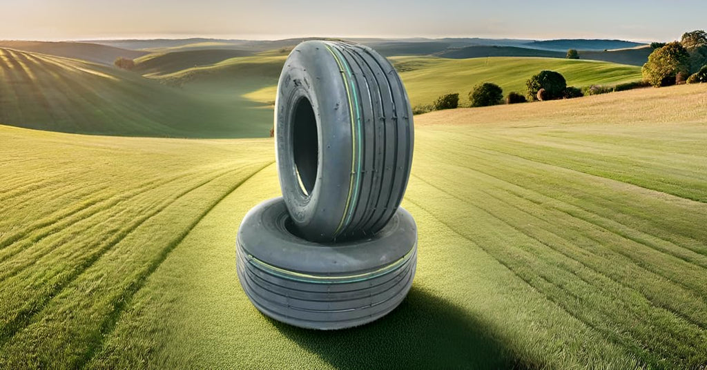 Lawn Mower Tractor Rib Tires, 15x6.00-6, Two-Pack P3819