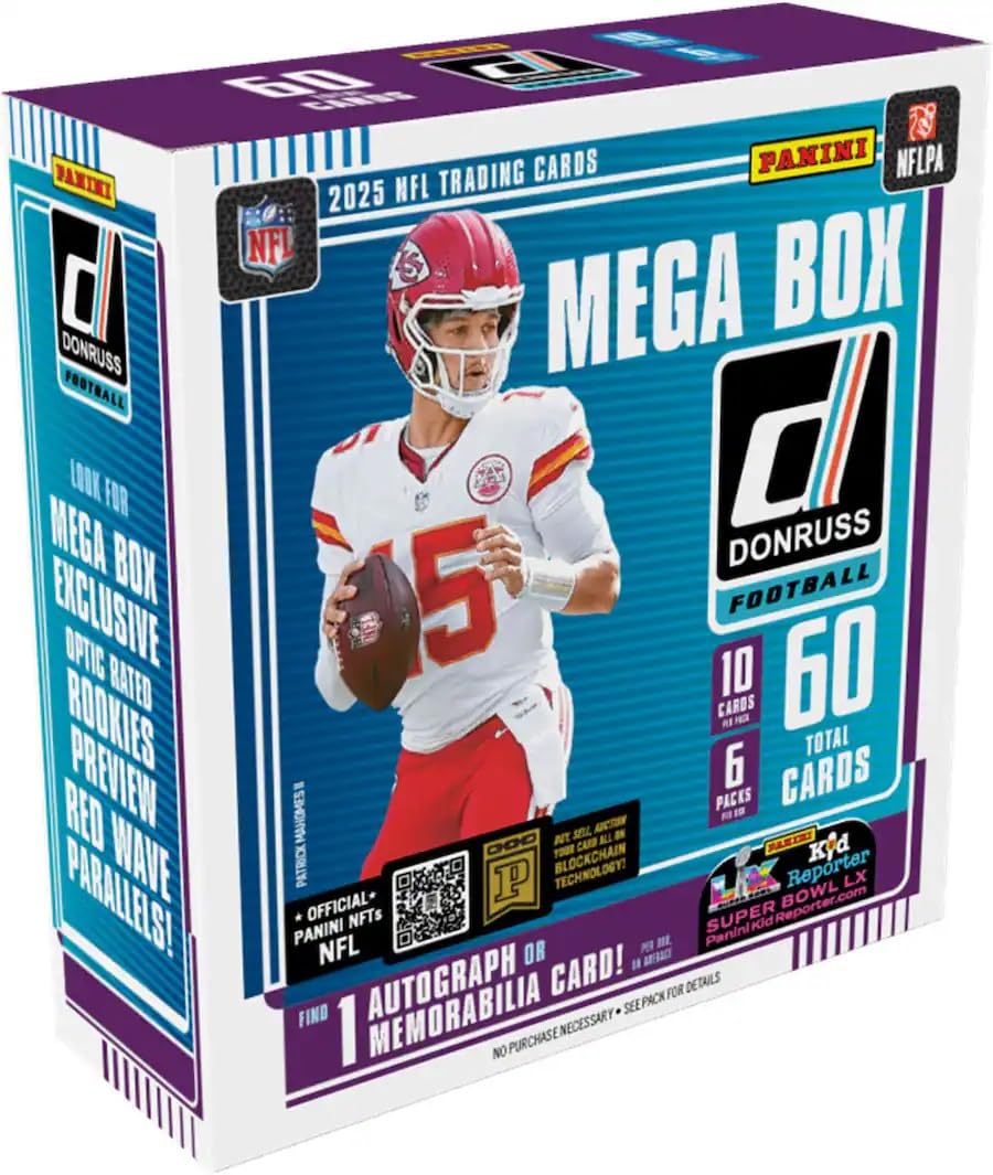 Panini Donruss Football Mega Box NFL Trading Cards N791