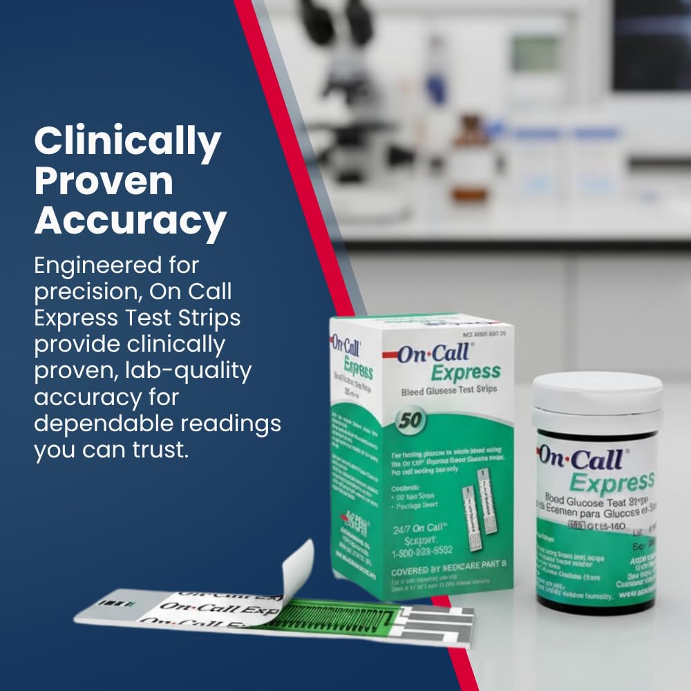Blood Glucose Test Strips 50 Count G67088