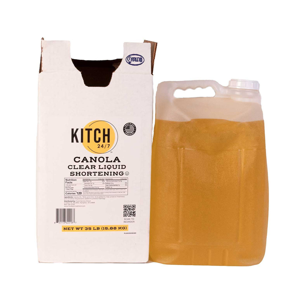 Canola Clear Liquid Shortening 35 lb Bulk Z42264