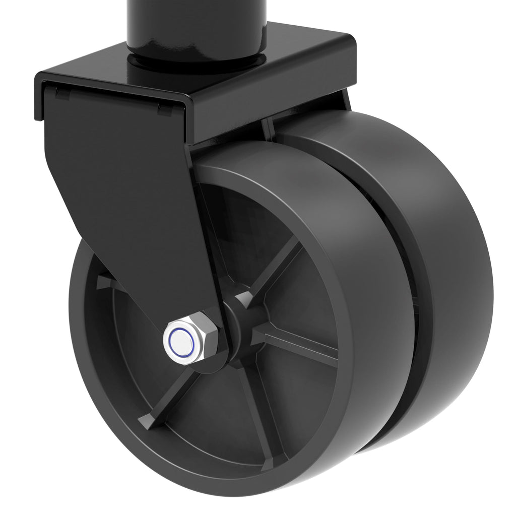 6" Dual-Wheel Trailer Jack, 1500lbs, 13" Lift P511