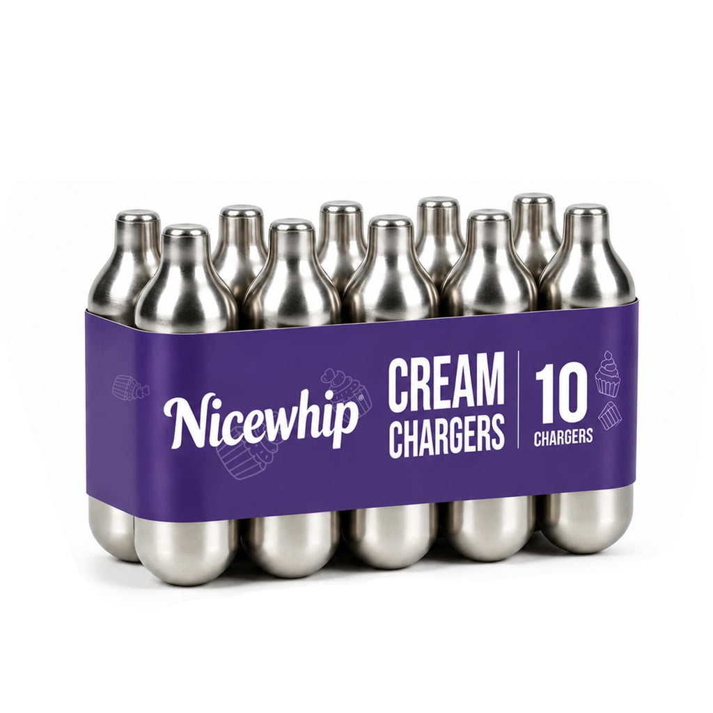 Steel Cream Chargers 10-Pack J572555