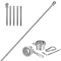 6 FT Stainless Steel Flag Pole Q323698