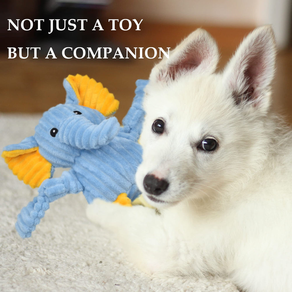 5 Pack Stuffed Squeaky Plush Dog Toys Z5043