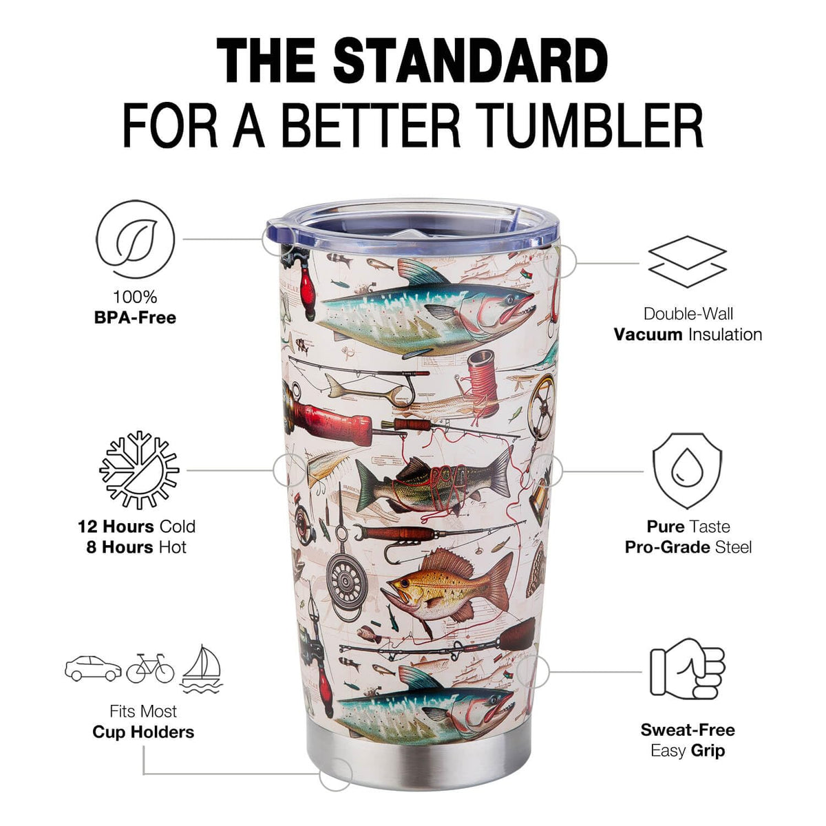 20oz Stainless Steel Insulated Tumbler Y153