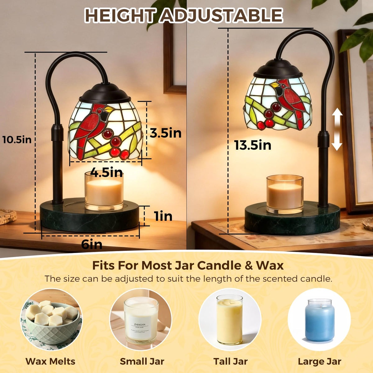 Candle Warmer Lamp with 2 Bulbs K4341