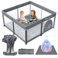 Foldable Baby Play Pen with Mat and Gate G1406