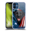 Black Labrador Gel Case Compatible with iPhone 12 Mini A40400
