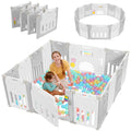 Foldable 14-Panel Baby Playpen Q9473