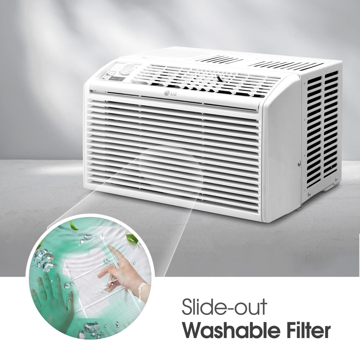 5000 BTU White Window Air Conditioner S176