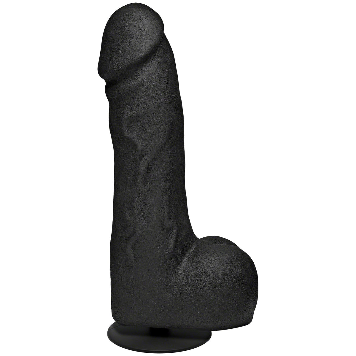 Black 12" Dildo with Removable Suction Cup H6733