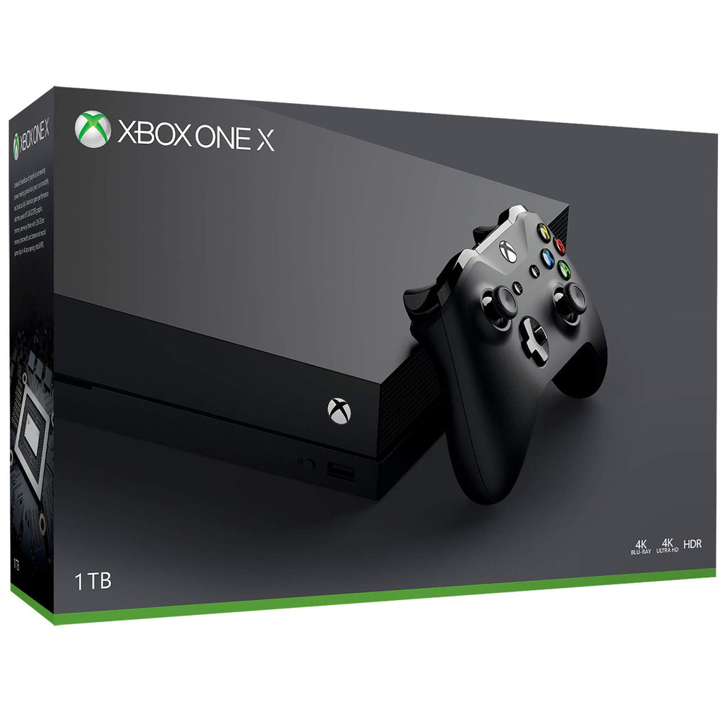 Xbox One X 1TB Gaming Console with Wireless Controller Black R39786