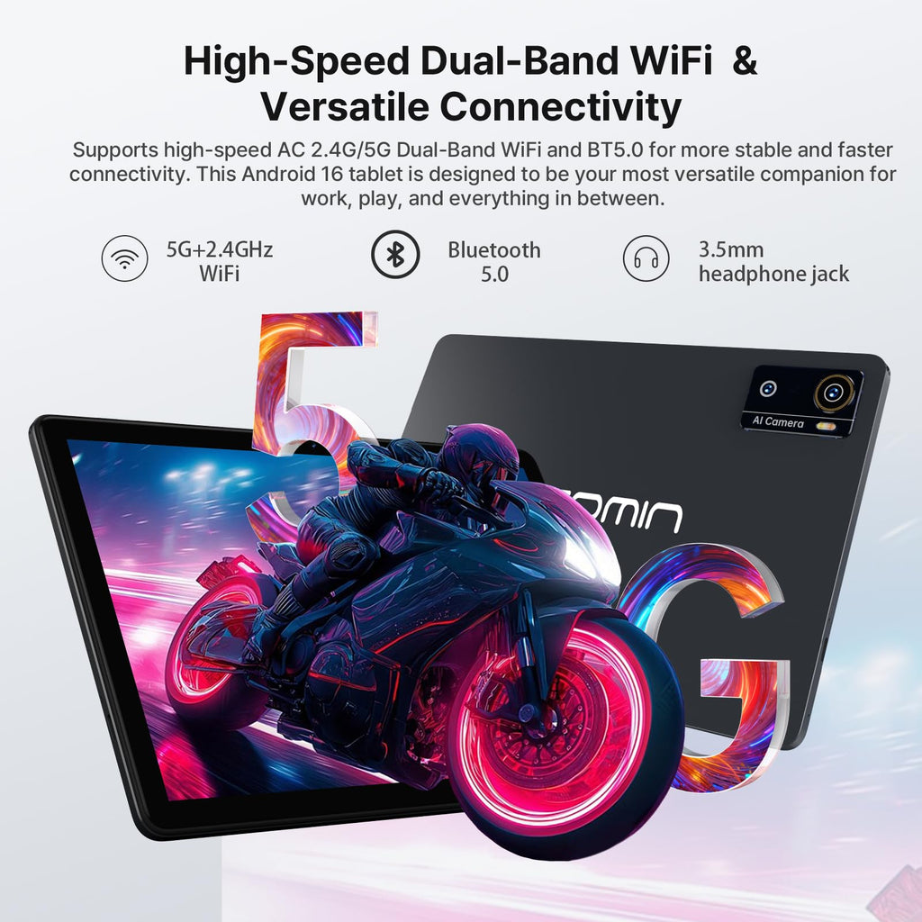10 Inch Octa-Core Tablet with Keyboard Case Mouse Stylus U669923