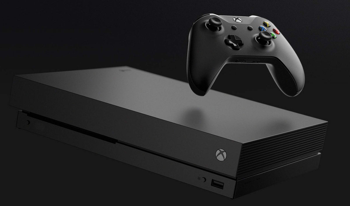 Xbox One X 1TB Gaming Console with Wireless Controller Black R39786
