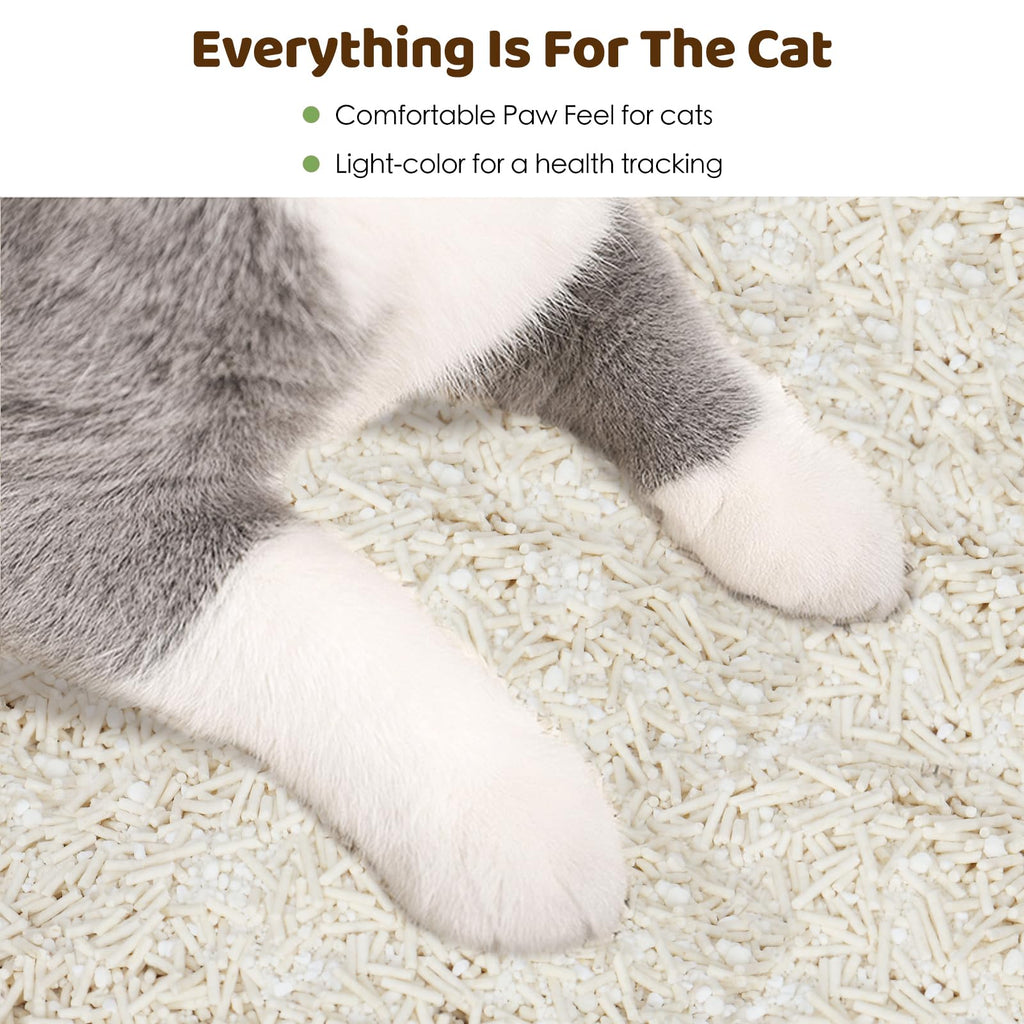 Non-Stick Bottom Tofu Cassava Cat Litter 2Pack 18Lb N557271