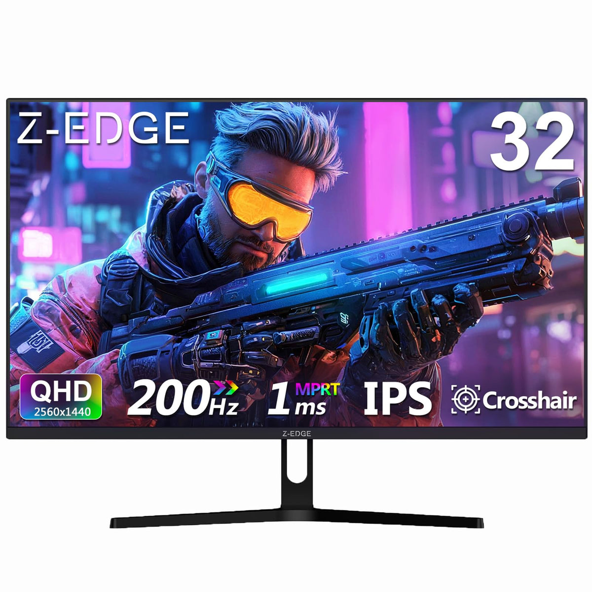 32 inch IPS Gaming Monitor QHD 1440P 200Hz X6414
