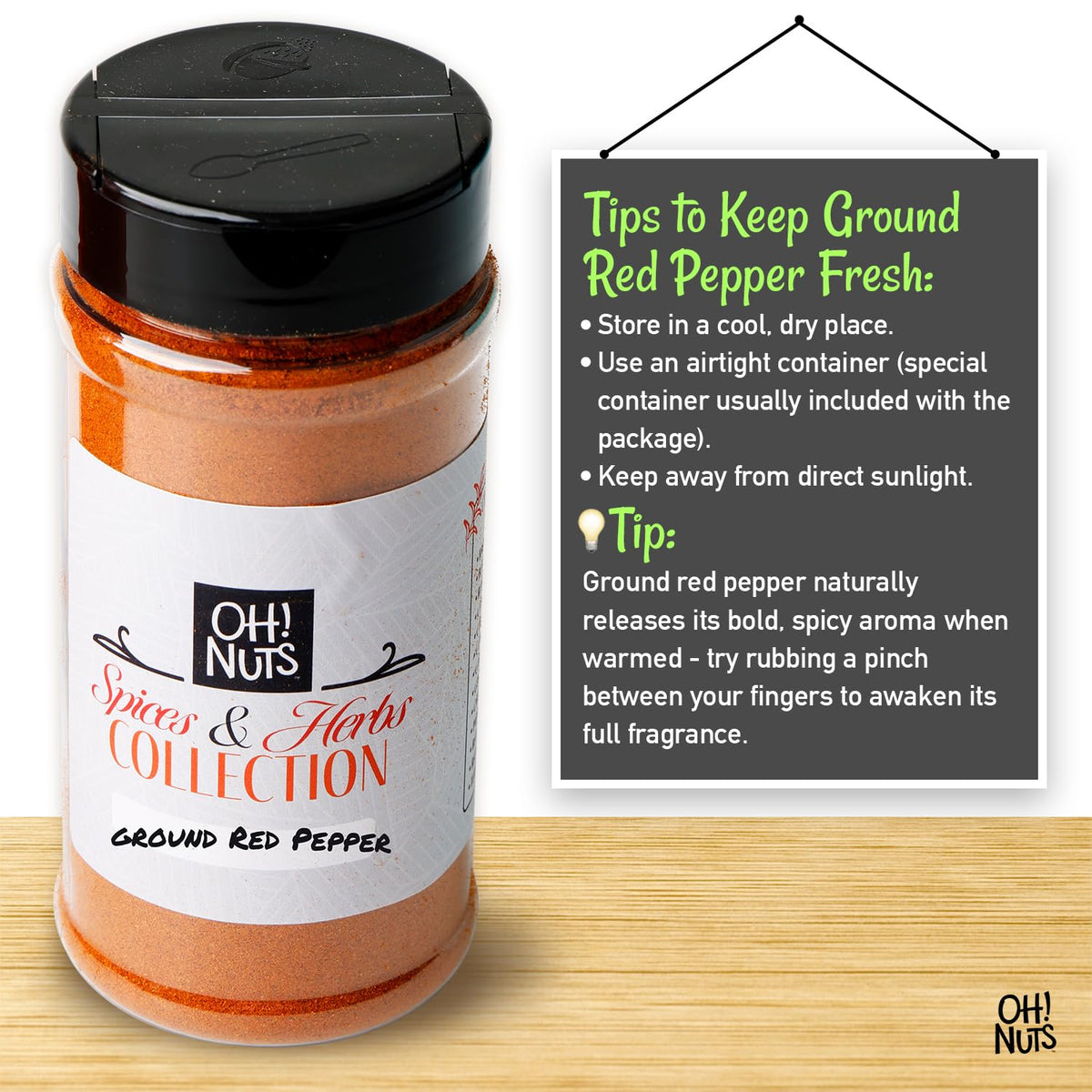 Cayenne Red Pepper Powder 16 oz L12538