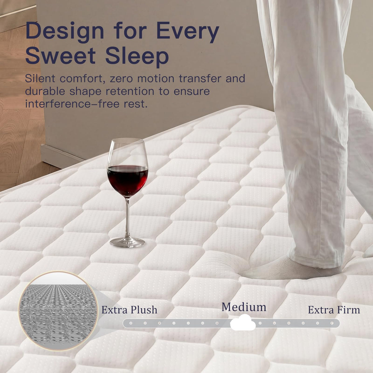 6 Inch Twin Mattress with Bonnell Spring I681