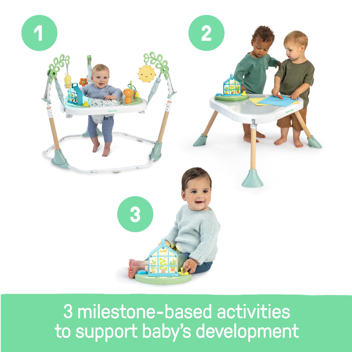 3-in-1 Baby Jumper and Activity Center with Lights and Sounds G30173