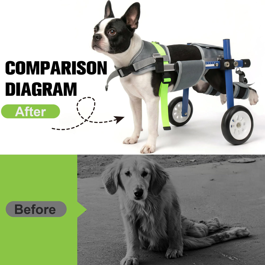 Adjustable Dog Wheelchair for Back Legs O9070