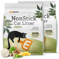 Non-Stick Bottom Tofu Cassava Cat Litter 2Pack 18Lb N557271