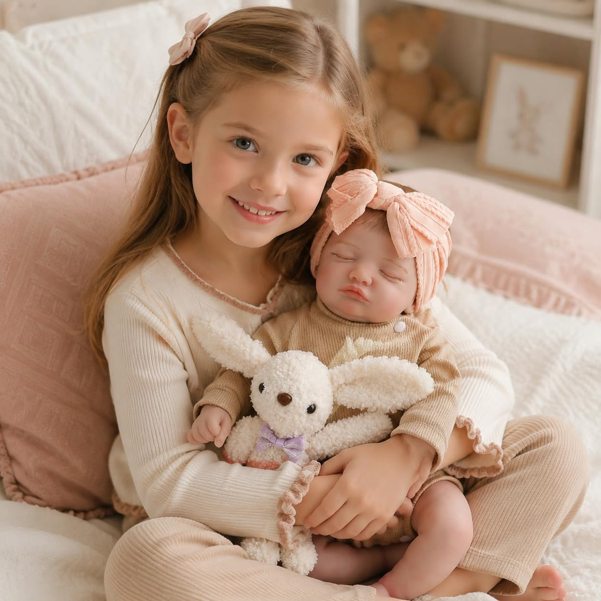 20 inch Sleeping Lifelike Newborn Baby Dolls N882