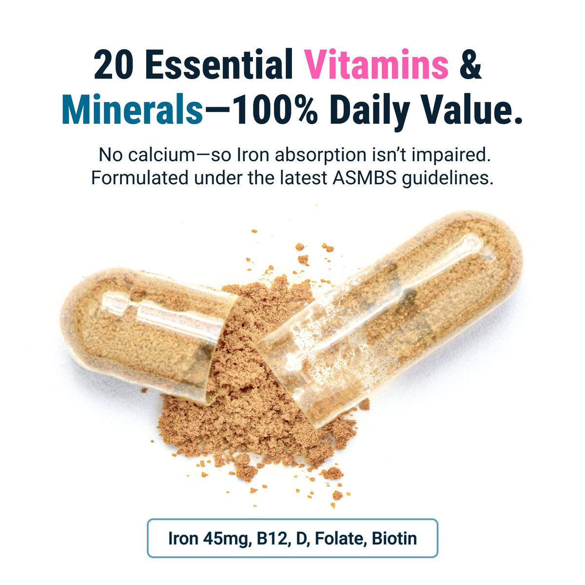 Bariatric Multivitamin 45mg Iron 30 Ct Z85443