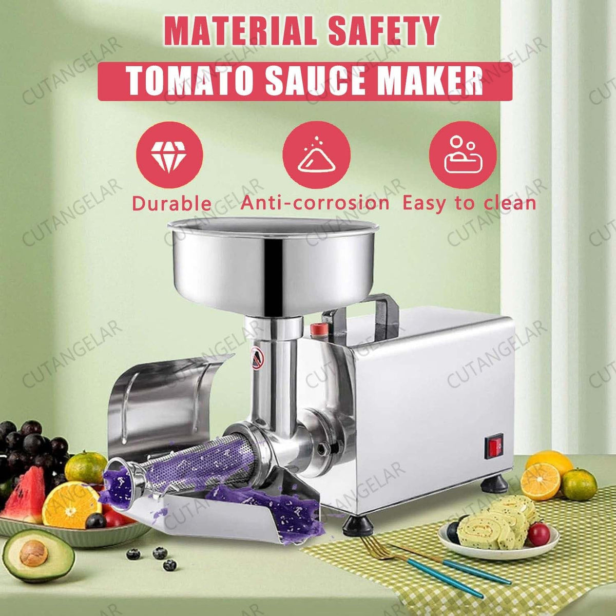 450W Stainless Steel Electric Juicer H79595