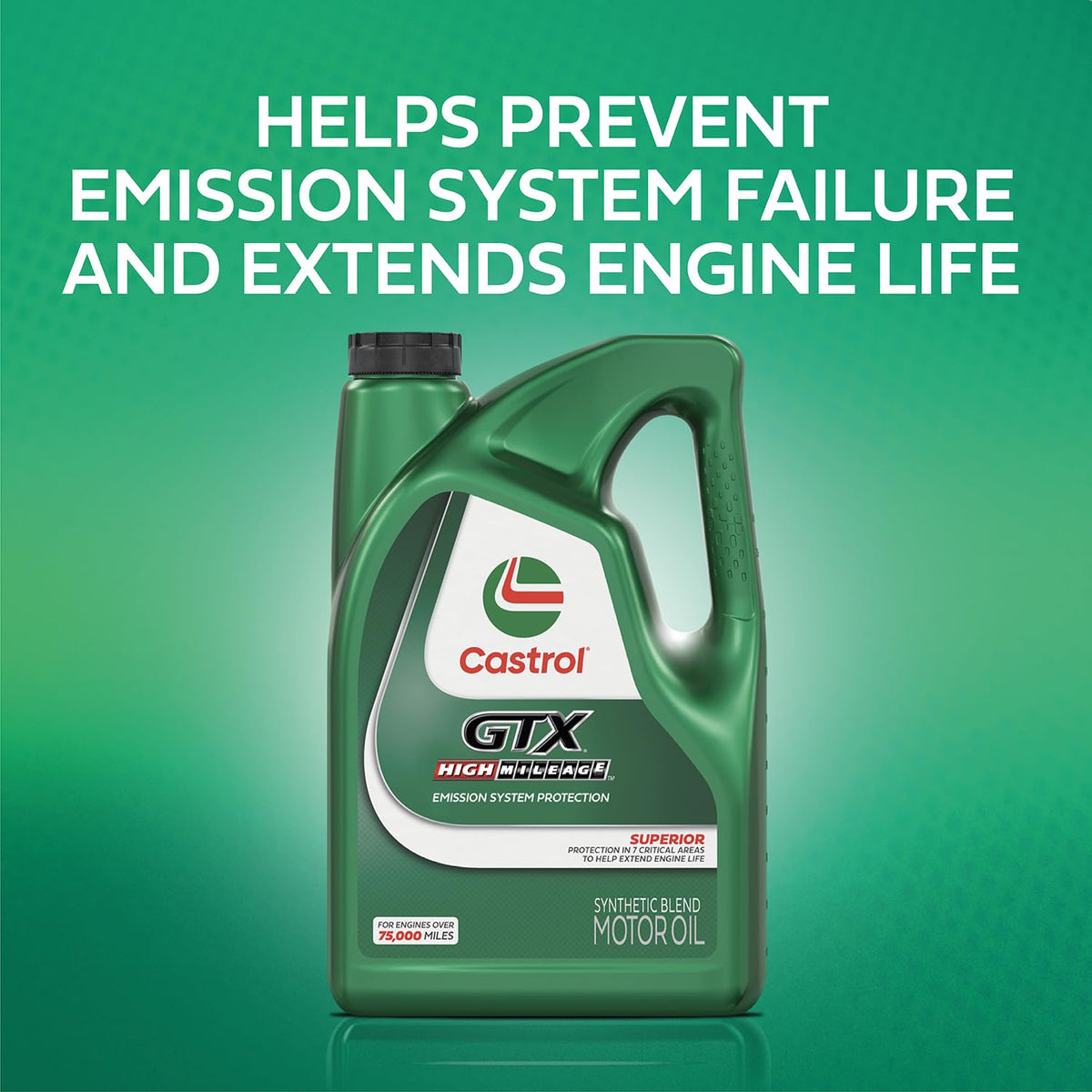 5W-30 Synthetic Blend Motor Oil, 5 Quarts J6777