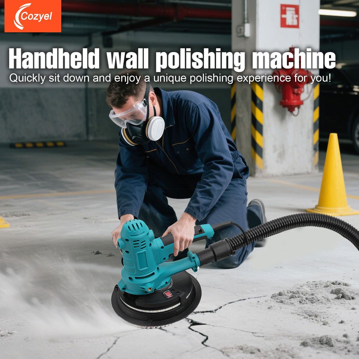 Variable Speed Handheld Electric Drywall Sander H827342