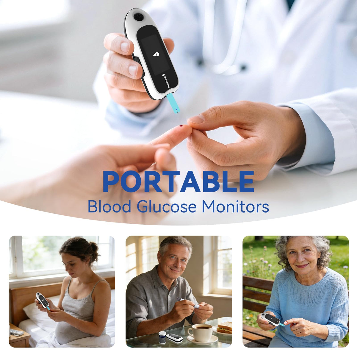 Blood Glucose Monitor Kit & Test Strips 300 Count U5542