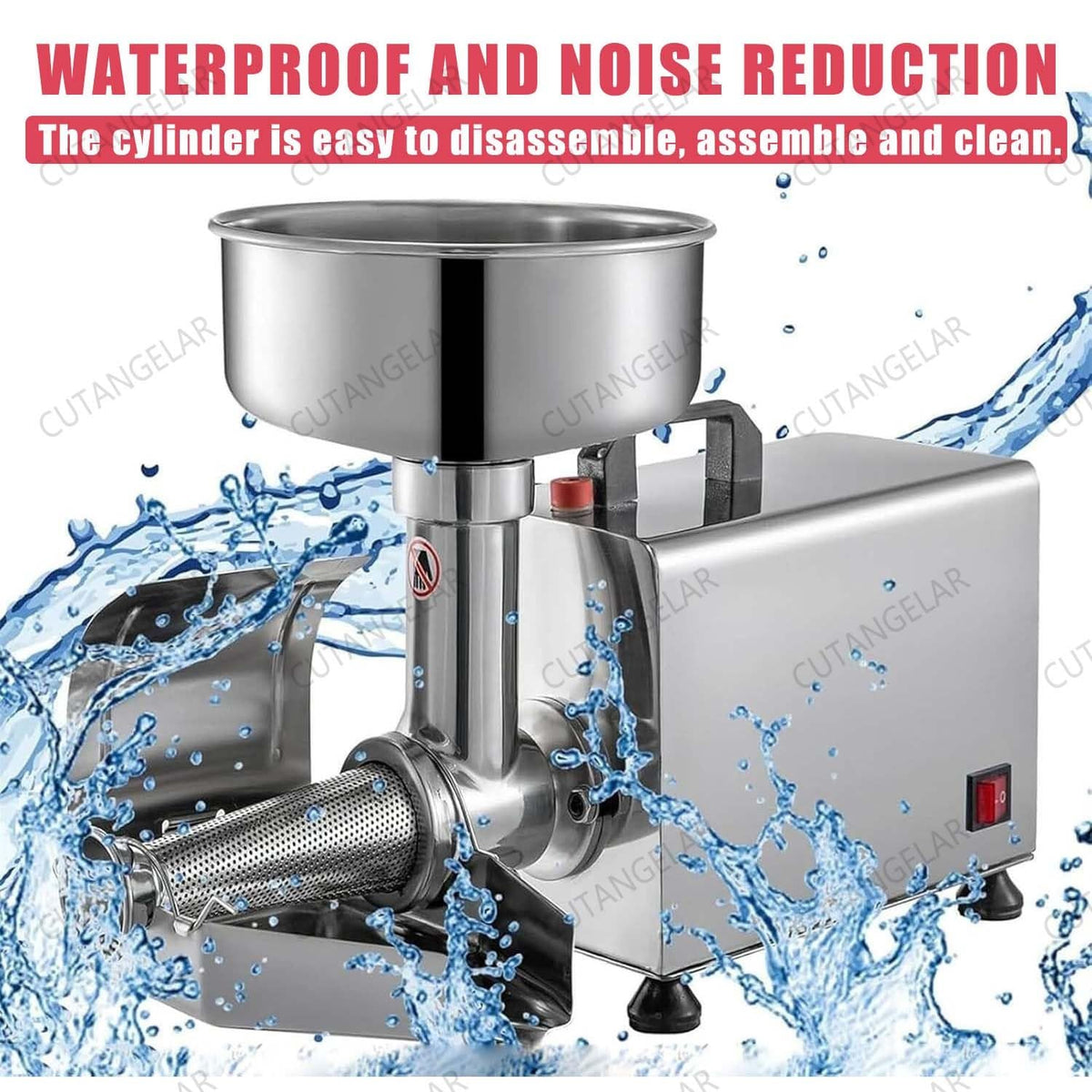 450W Stainless Steel Electric Juicer H79595