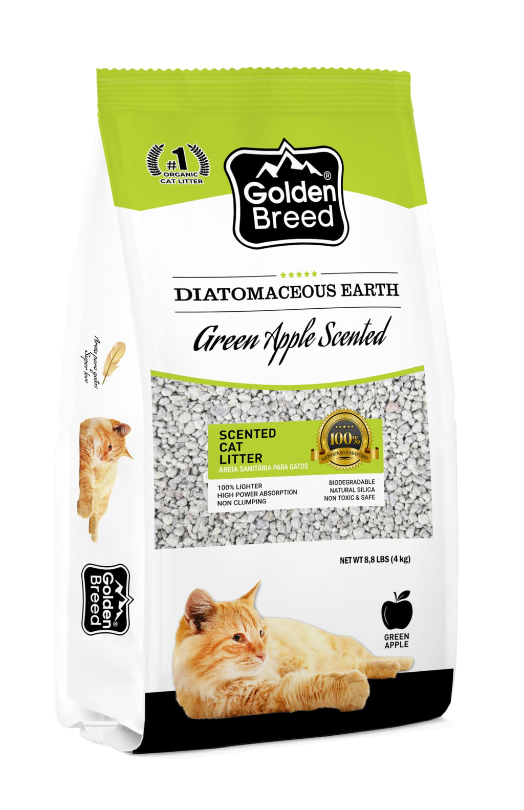 Green Apple Scented 8.8 lb Diatomaceous Earth V276