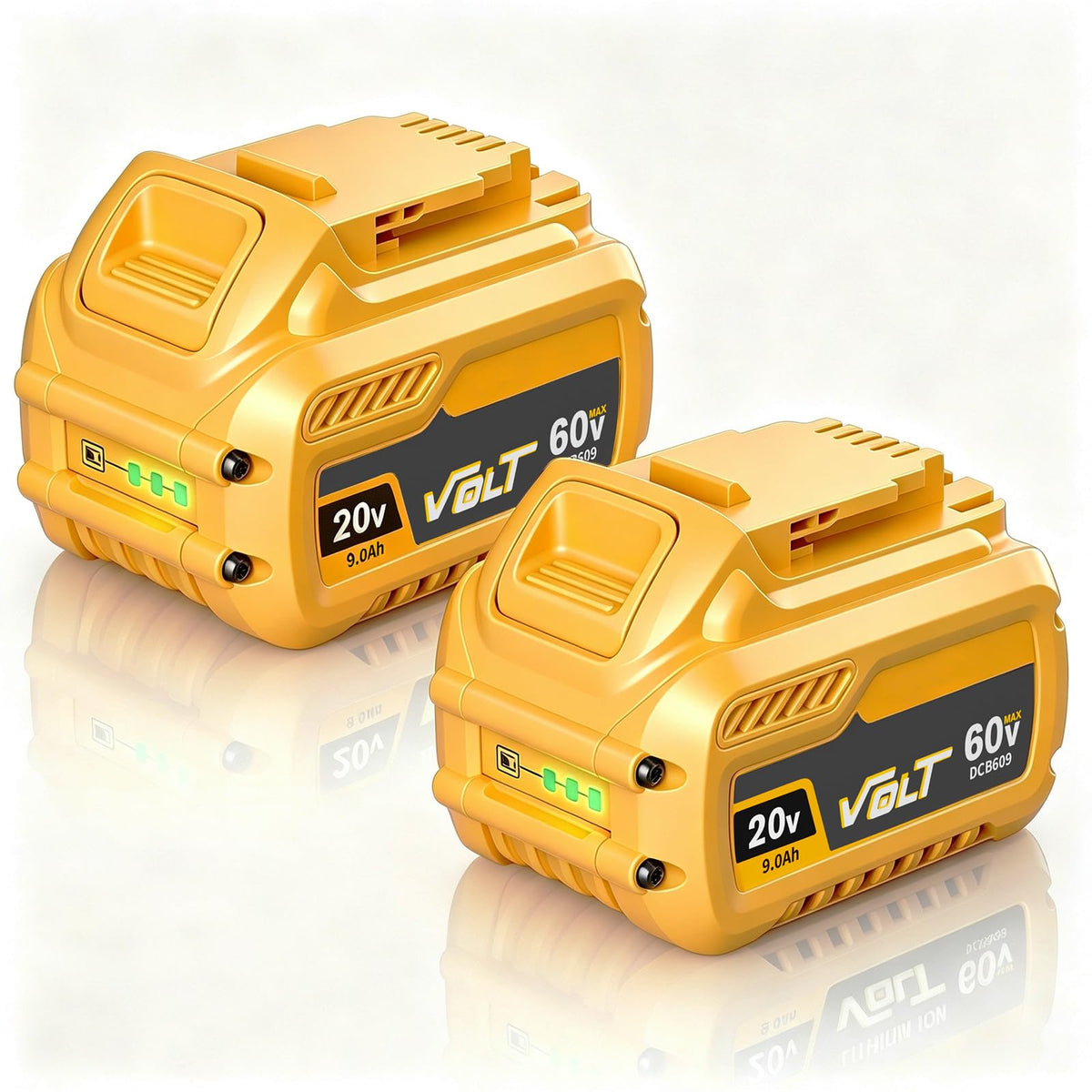 2-Pack 9000mAh Replacement Battery M841264